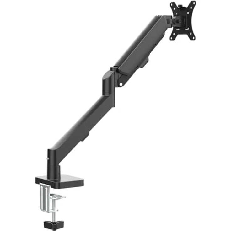 CABLETECH Monitorhalterung UDT16-012, verstellbar für 17"-32" Bildschirme, 360° drehbar mit Gasfeder-Einstellung – Bild 2