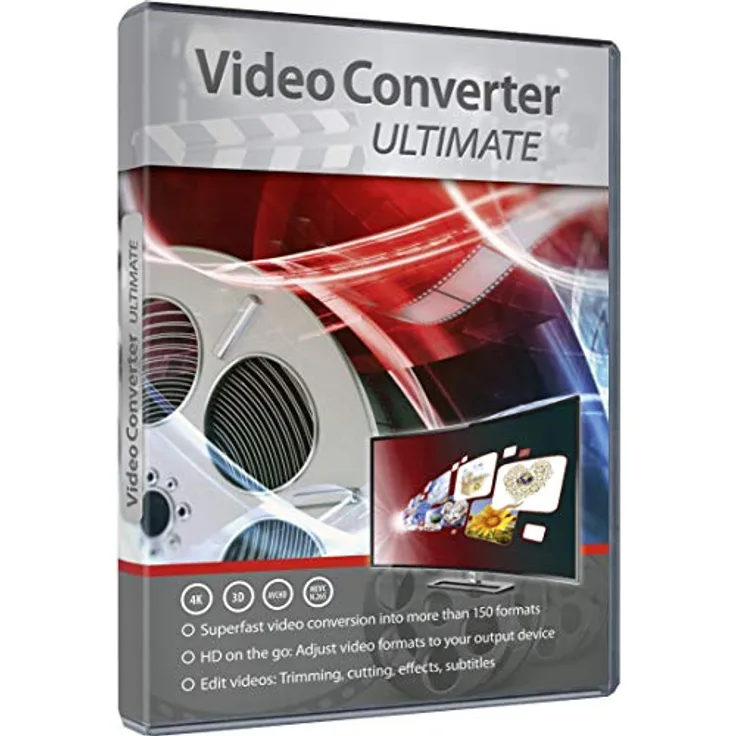 VideoConverter Ultimate - Umwandlung, Bearbeitung, Konvertierung für über 150 Formate in jedes beliebige Video und Audio Format - gutes Programm zum Video Schnitt - für Windows 11 / 10 / 8.1 / 8 / 7