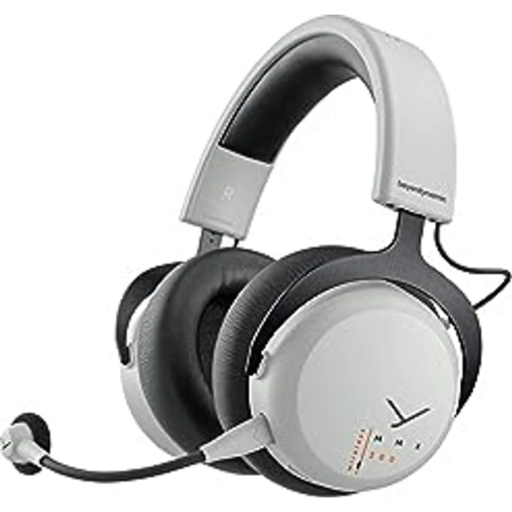 beyerdynamic MMX 200 Wireless Gaming-Headset grau mit Mikrofon, kabelloser Kopfhörer mit USB-Dongle, geeignet für PC, Xbox, Playstation und Nintendo Switch – Bild 1