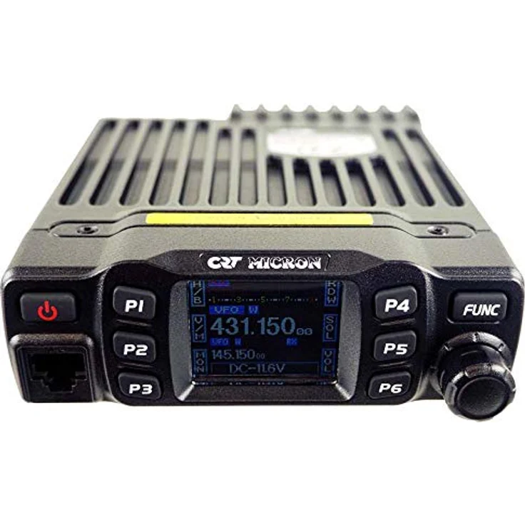 CRT Micron UV VHF/UHF Funkgerät, kompaktes Dualbandgerät für Amateurfunk, schwarz – Bild 4