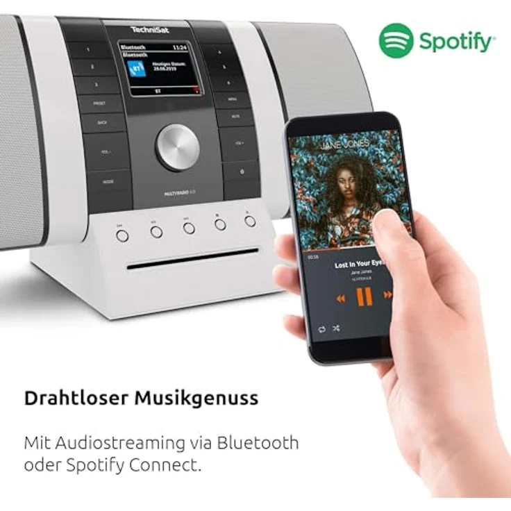 TechniSat Multyradio 4.0 SE (UKW), Radio, Weiss – Bild 5