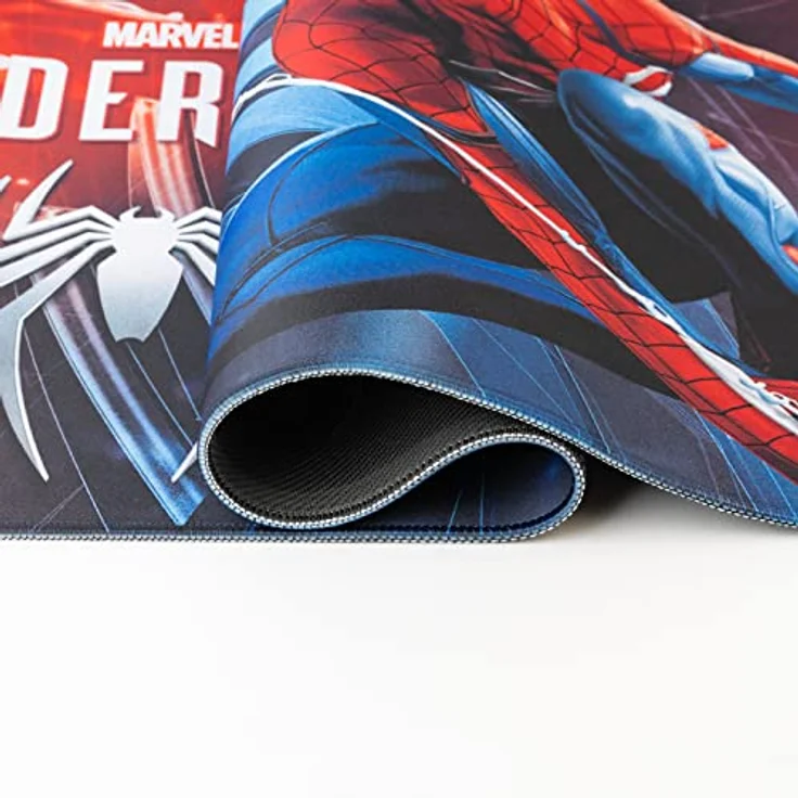 Grupo Erik Mauspad XXL Marvel Spiderman, Gaming Mousepad 80 x 35 cm, rutschfest und wasserabweisend, ideal für PC-Zubehör – Bild 5