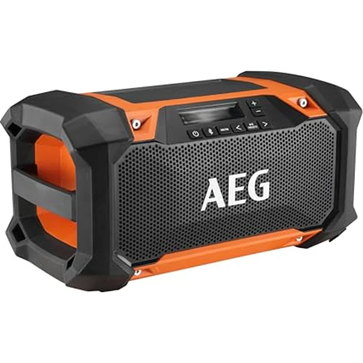 AEG - Radio 18 V, Bluetooth-Verbindung, Reichweite bis zu 30 m, 30 W, USB-Buchse, AM/FM-Band, LCD-Display (ohne Batt. und Ladegerät) - BRSP18-0 – Bild 4