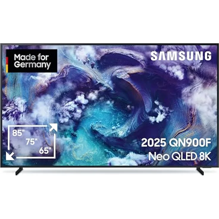 SAMSUNG QLED GQ75QN900F 8K Vision AI Smart QLED TV (75 Zoll / 189 cm, QLED 8K, SMART TV, Tizen™ Smart TV) SAMSUNG QLED QN900F