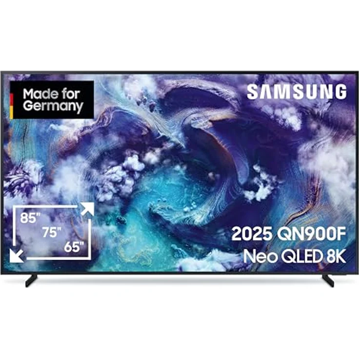SAMSUNG QLED GQ75QN900F 8K Vision AI Smart QLED TV (75 Zoll / 189 cm, QLED 8K, SMART TV, Tizen™ Smart TV) SAMSUNG QLED QN900F – Bild 1