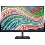 HP V24ie G5 FHD Monitor 60,5 cm (23.8 Zoll), 1920 x 1080 Pixel (16:9), 75 Hz, Full HD, AMD FreeSync, Joypad OSD Knopf, Blaulichtfiltermodus, VGA, HDMI 1.4, DisplayPort 1.2, umweltfreundlich, Schwarz