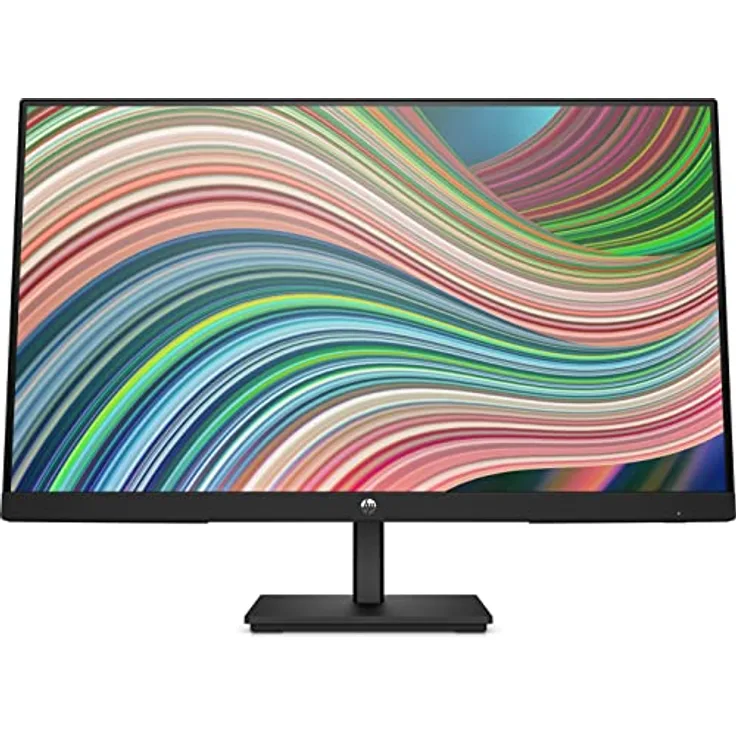 HP V24ie G5 FHD Monitor 60,5 cm (23.8 Zoll), 1920 x 1080 Pixel (16:9), 75 Hz, Full HD, AMD FreeSync, Joypad OSD Knopf, Blaulichtfiltermodus, VGA, HDMI 1.4, DisplayPort 1.2, Schwarz