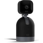 Blink Mini Pan-Tilt Camera | Bewegliche Plug-in-Überwachungskamera für den Innenbereich, Zwei-Wege-Audio, HD-Video, Bewegungserfassung, Funktioniert mit Alexa (schwarz)