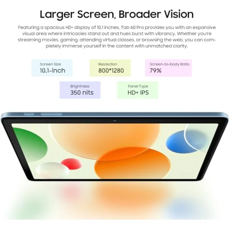 Blackview Tab 60 Pro LTE, 11 Zoll Tablet mit 8 GB RAM, 128 GB Speicher, grau – Bild 5