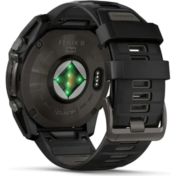 Garmin Fenix 8 Smartwatch, AMOLED-Display, Titan-Lünette, 24/7 Gesundheitsüberwachung – Bild 8