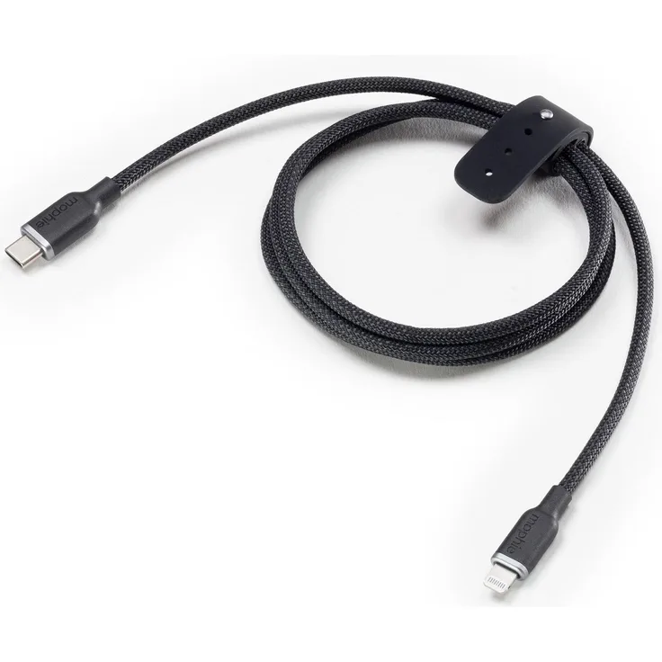 Zagg Mophie Charge Stream, USB-C-zu-Lightning Kabel, 2 m, langlebig mit Enduraflex-Silikon