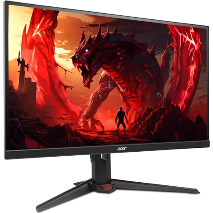 Acer Nitro XV240Y W3, 23.8 Zoll Gaming Monitor, Full HD, IPS, 240Hz, 0.5ms Reaktionszeit, FreeSync Premium, höhenverstellbar, drehbar (Pivot) – Bild 2