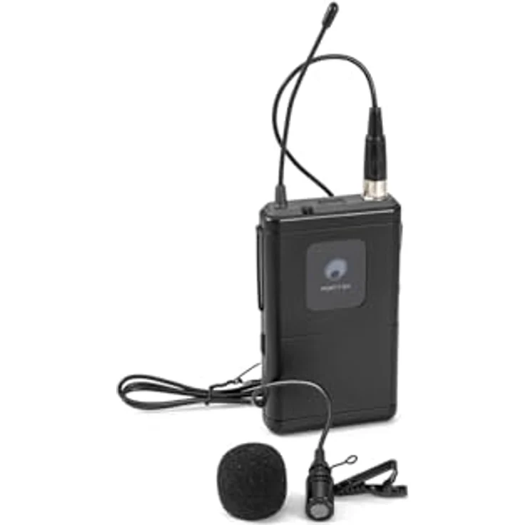 Omnitronic Set PORTY-8A, Drahtlos-PA-System mit Taschensender und Lavaliermikrofon, inkl. Soft-Bag (Passiv) – Bild 2