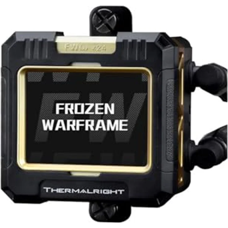 Thermalright Frozen Warframe Wasserkühlung, ARGB - 420mm CPU Wasserkühler, schwarz – Bild 7