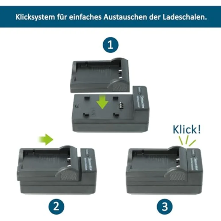 Ladeschale DC134 | Kompatibel mit Sony NP-BX1 – Bild 6