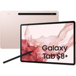 Samsung Galaxy Tab S8+5G X806B, 128GB Pink Gold, 12" 4 Zoll, Android 12, Snapdragon SM84580, 10090 mAh