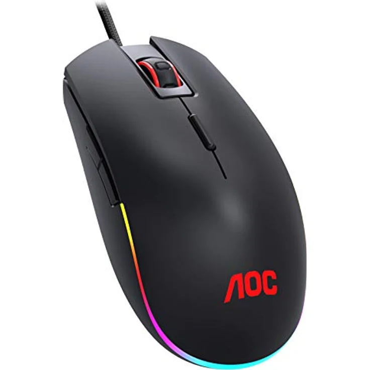 AOC GM500 Gaming Maus - 5.000 DPI - Omron switches - Einstellbare RGB-Effekte – Bild 1