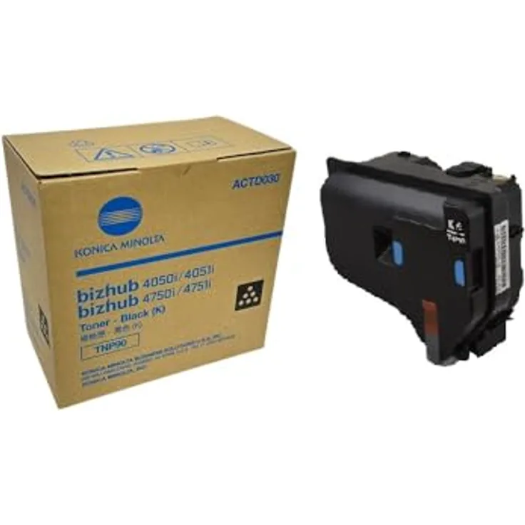Minolta Konica Tnp90, Original Toner Cartridge Schwarz, 1 Pc(S), ACTD050