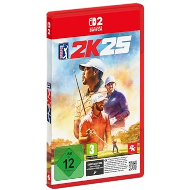 2K PGA Tour 2K25, Nintendo Switch Game mit EvoSwing-Mechanik, Multiplayer-Modus und USK & PEGI Zertifizierung – Bild 1