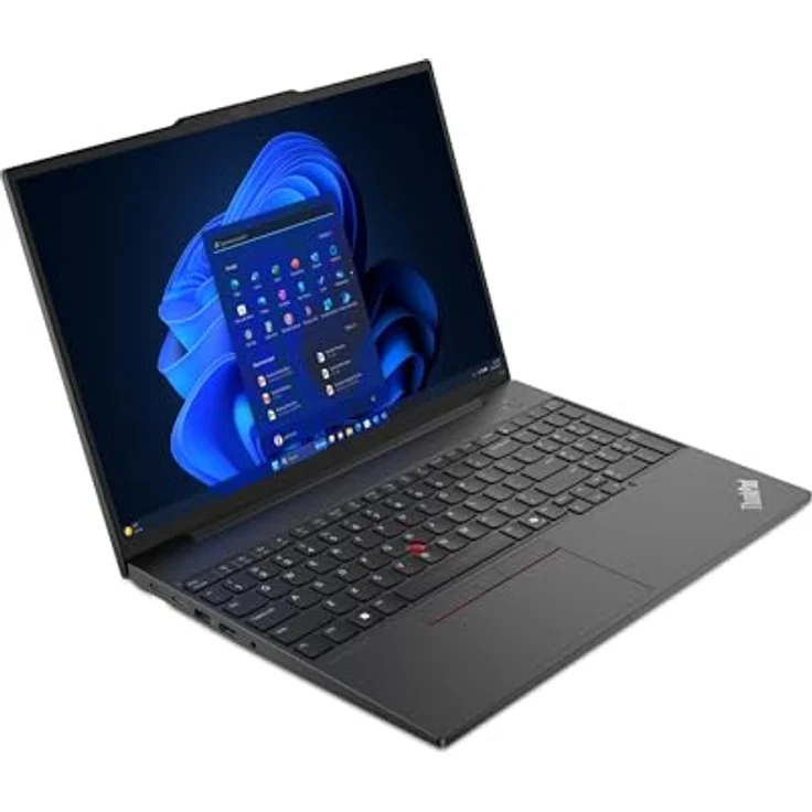 Lenovo ThinkPad E16 G2 21MA002NGE - 16" WUXGA, Intel Ultra 7 155H, 16GB, 512GB, Windows 11 Pro - Hochwertiges Laptop in Schwarz – Bild 3