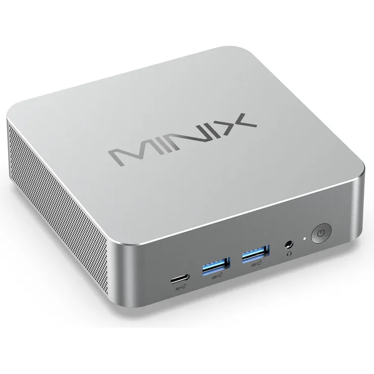 Minix NEO NGC N512, Mini-PC mit Intel Core i5-12600H, 16 GB RAM, 512 GB SSD, Silber, Windows 11 Pro