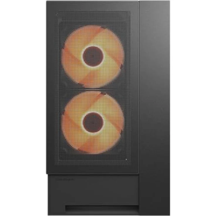 Cougar OmnyX Midi-Tower, ARGB, Schwarz, mATX/Mini-ITX/ATX, mit Omnidirectional Dynamic Flow System und zwei Glasfenstern – Bild 2