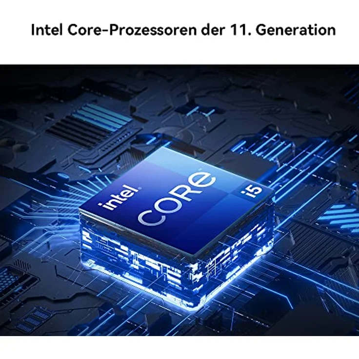 HUAWEI MateBook D15 Laptop| 11. Generation Intel Core i5-1155G7-Prozessor mit 8 GB RAM + 512 GB SSD Speicher|15,6 Zoll Ultrabook mit Eye Comfort FullView Display| Metallgehäuse Mystic Silver – Bild 4