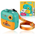 Bresser DieMaus Sofortbildkamera für Kinder mit Tragebeutel - Kinderfreundliches Maus-Design, sofortige Ausdrucke, einfache Bedienung