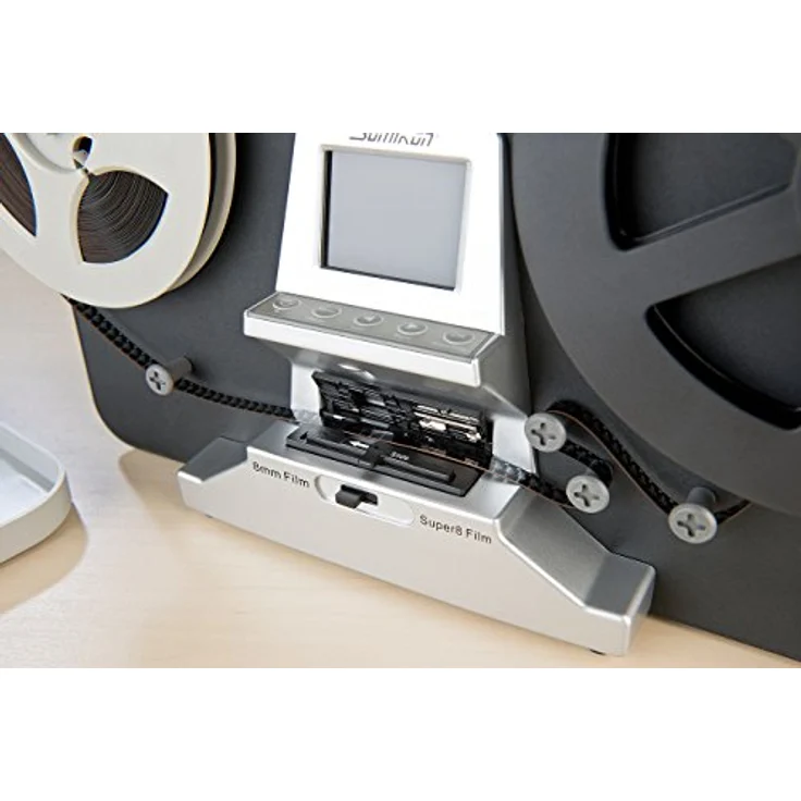 Somikon HD-XL-Film-Scanner & -Digitalisierer Super 8 und 8 mm alte Filme digitalisieren S8, Retro, Grabber, Vintage, Kopieren, Projektor, Konverter, Digitizer, Schmalfilm, Filmabtaster, digitalisieren, Videorecorder, Digital Überspielen, konvertieren, sca – Bild 5