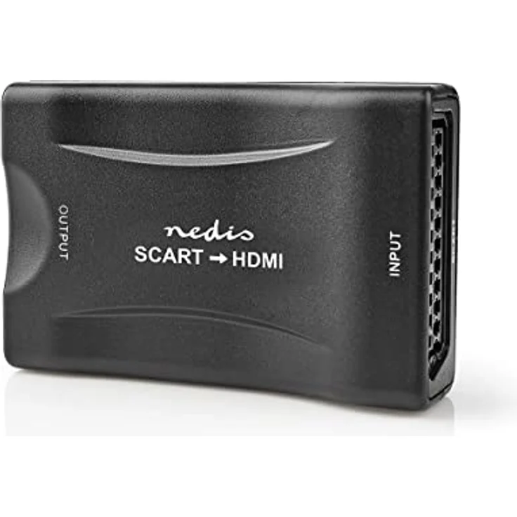 Nedis HDMI ™ Converter | SCART Buchse | HDMI™ Eingang | 1-Weg | 1080p | 1.2 Gbps | ABS | Schwarz – Bild 1