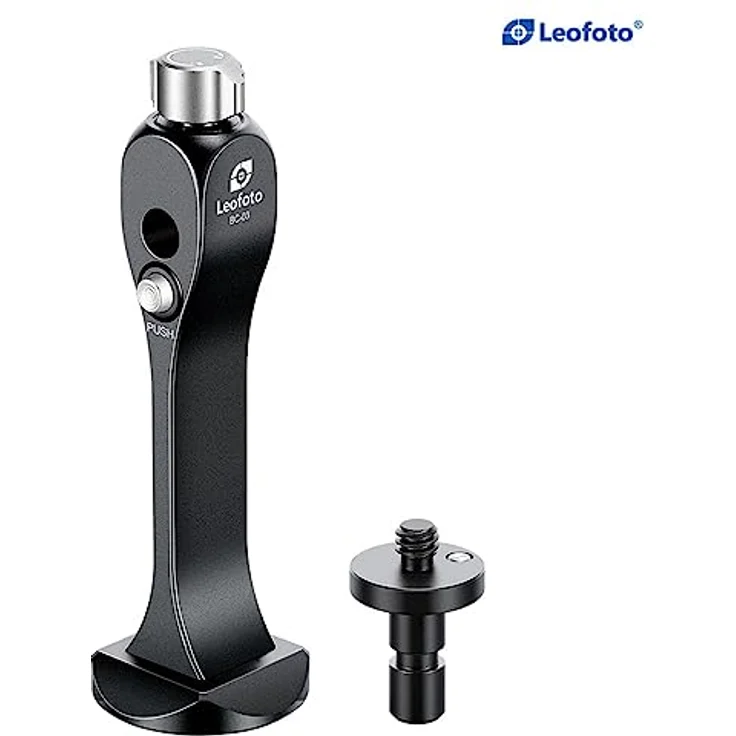 Leofoto LF-BC-03, Binokularadapter aus Aluminium mit kompakt und leichtem Design, schwarz – Bild 5