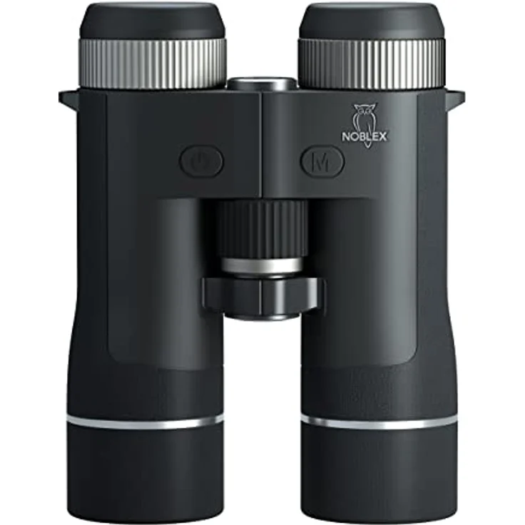 NOBLEX Fernglas NF 10x42 R Advanced | Premium Jagd Fernglas mit präzisem Laser Entfernungsmesser bis zu 2.300 Meter, Winkelmesser und hellem OLED-Display | schwarz – Bild 2