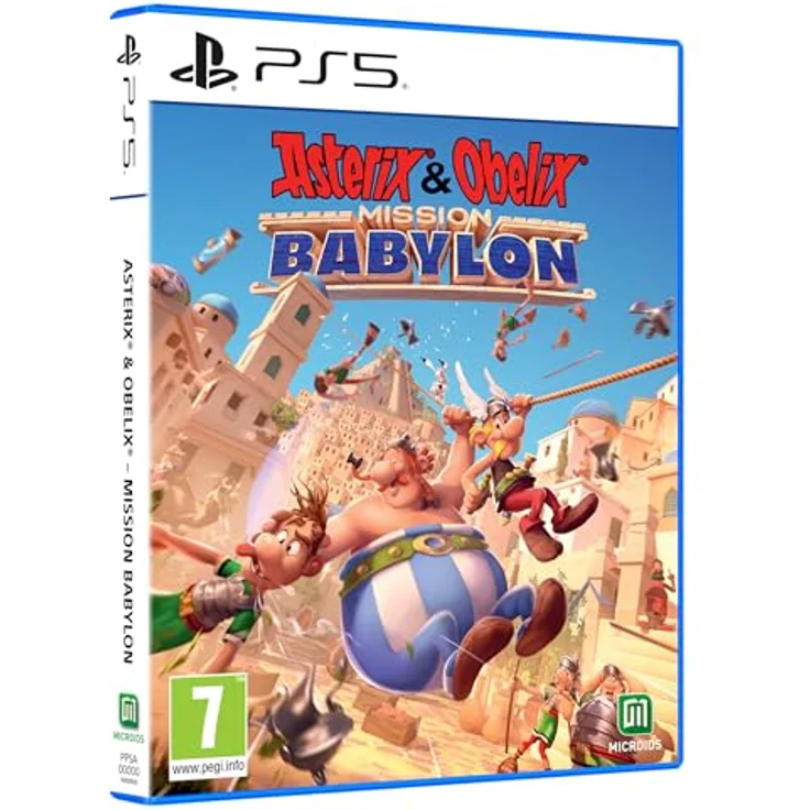 MICROÏDS Asterix & Obelix - Mission Babylon PS5 (EU Import), actiongeladenes Plattform-Spiel mit 20 Levels und neuen Welten – Bild 3