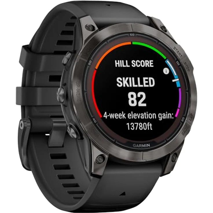Garmin Fenix 7 Pro Sapphire Solar Edition (47 mm, Stahl, One Size), Sportuhr + Smartwatch mit fortschrittlichen Trainingsfunktionen – Bild 5
