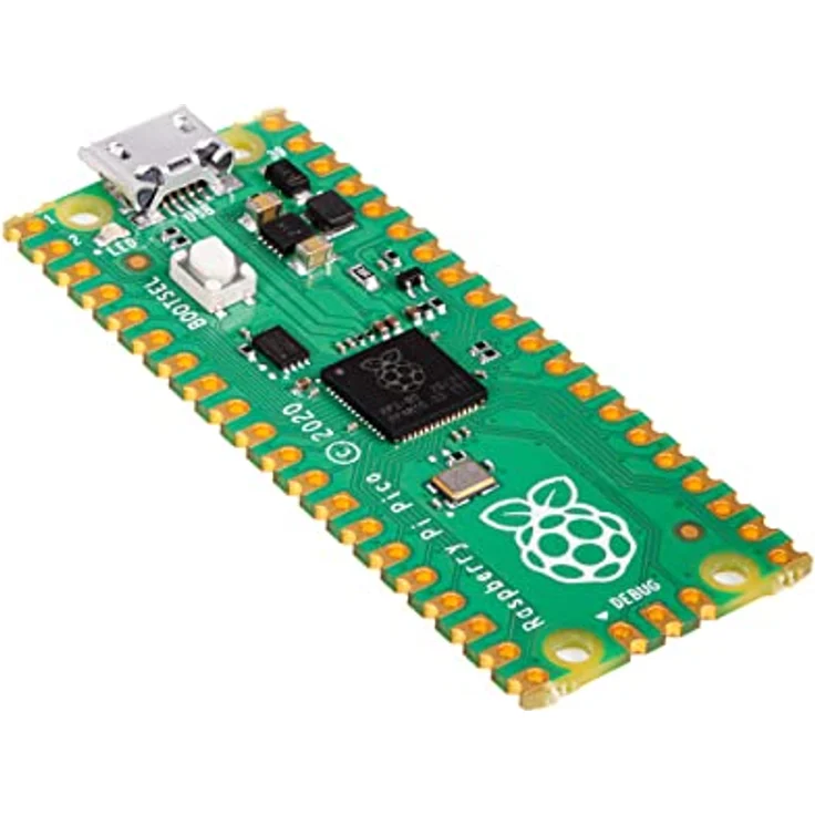Raspberry Pi Pico, Dual-Core ARM Cortex M0+ Mainboard mit 264KB SRAM und 2MB Flash-Speicher – Bild 3