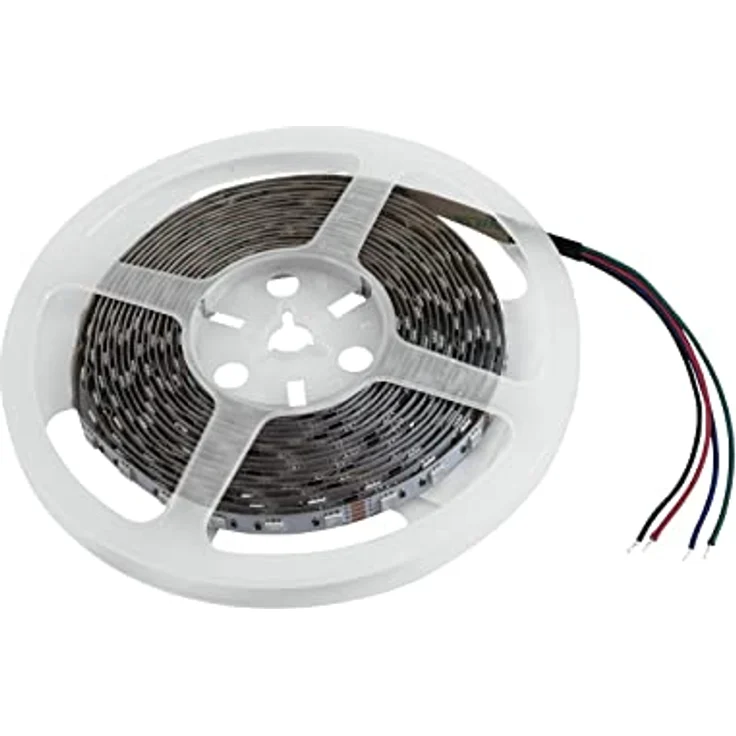 Eurolite LED Strip 300 5m 5050 RGB 12V | Flexibler LED-Streifen mit RGB-LEDs – Bild 2