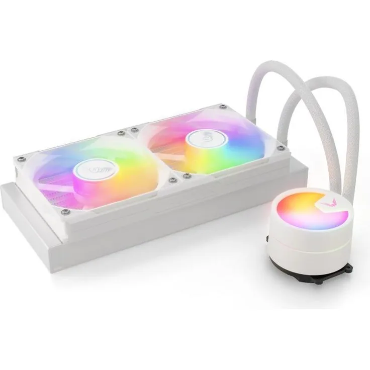 Valkyrie A240 White, All-in-One CPU Wasserkühler mit ARGB-Beleuchtung für AMD und Intel