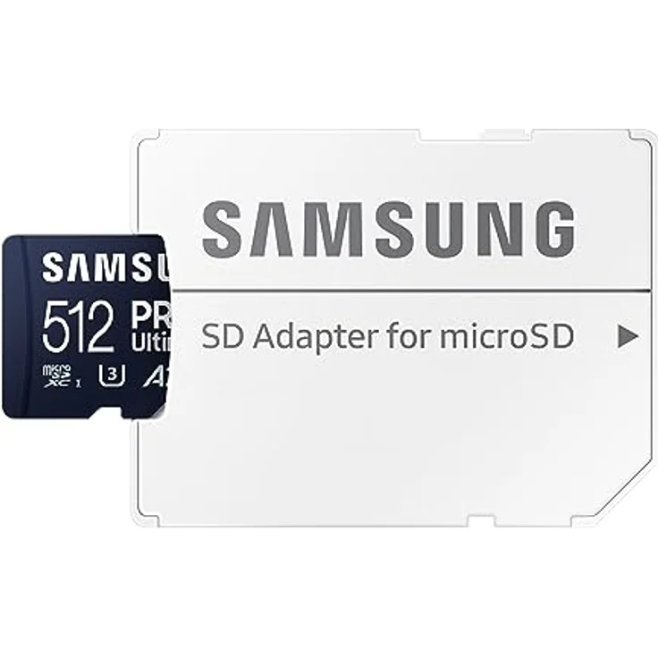 Samsung PRO Ultimate microSD Speicherkarte (MB-MY512SA/WW), 512 GB, UHS-I U3, Full HD & 4K UHD, 200 MB/s Lesen, 130 MB/s Schreiben, für Smartphone, Drohne oder Action-Cam, inkl. SD-Adapter – Bild 3