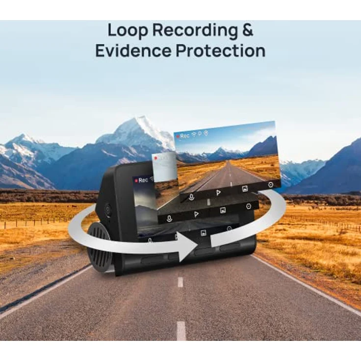 Kamera samochodowa 70mai Dash Cam A800S 4K + RC06 – Bild 4