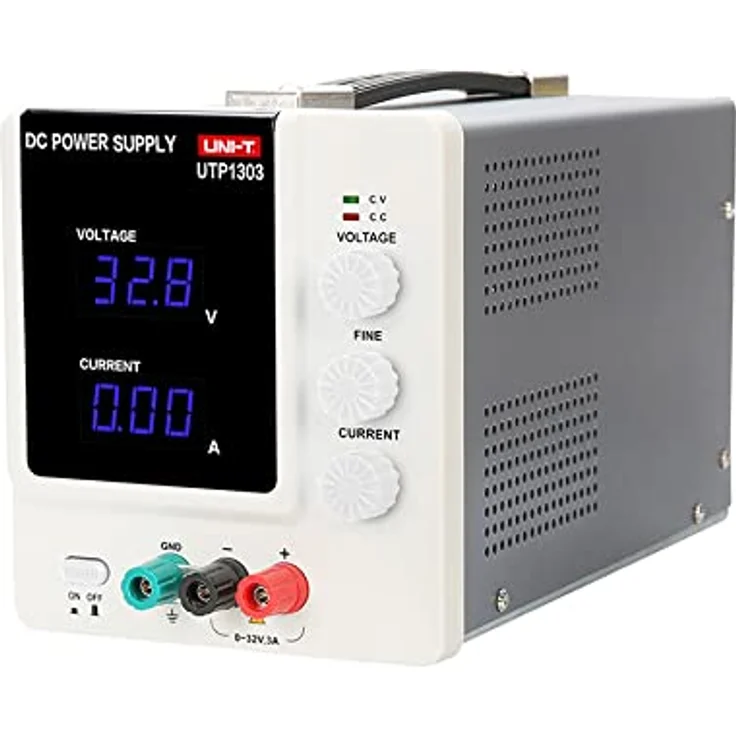 UNI-T Labornetzteil UTP1303, dimmbar für Spannung und Stromstärke, 200 Watt, blau – Bild 1