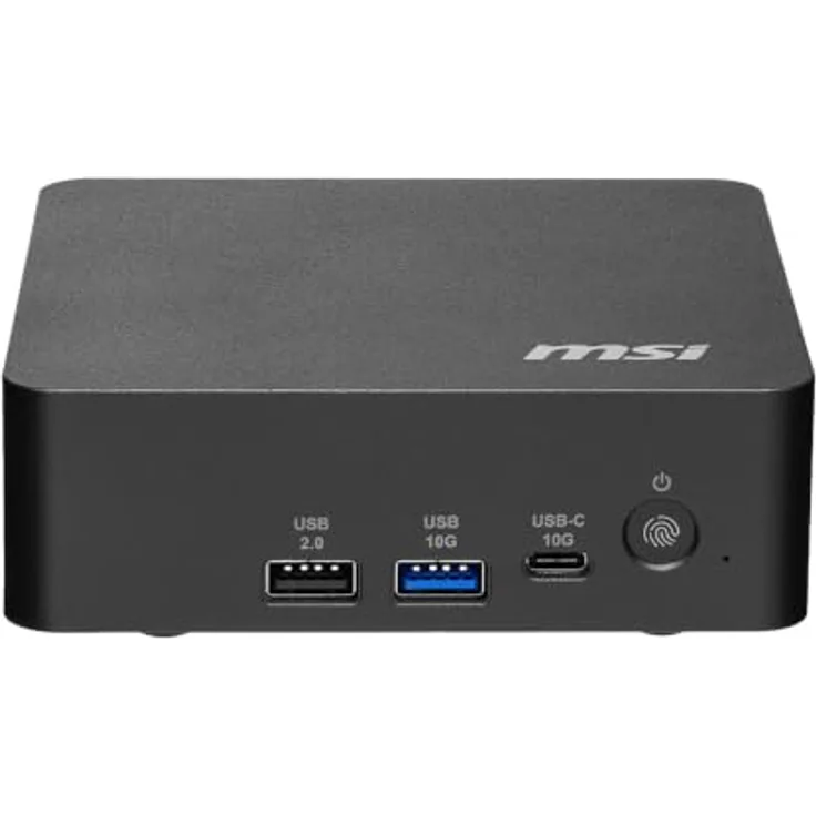 MSI Cubi NUC AI+ 3MG-007DE, Mini-PC mit Intel Core Ultra 7 355, 16 GB RAM, 1 TB SSD, Schwarz, Windows 11 Pro