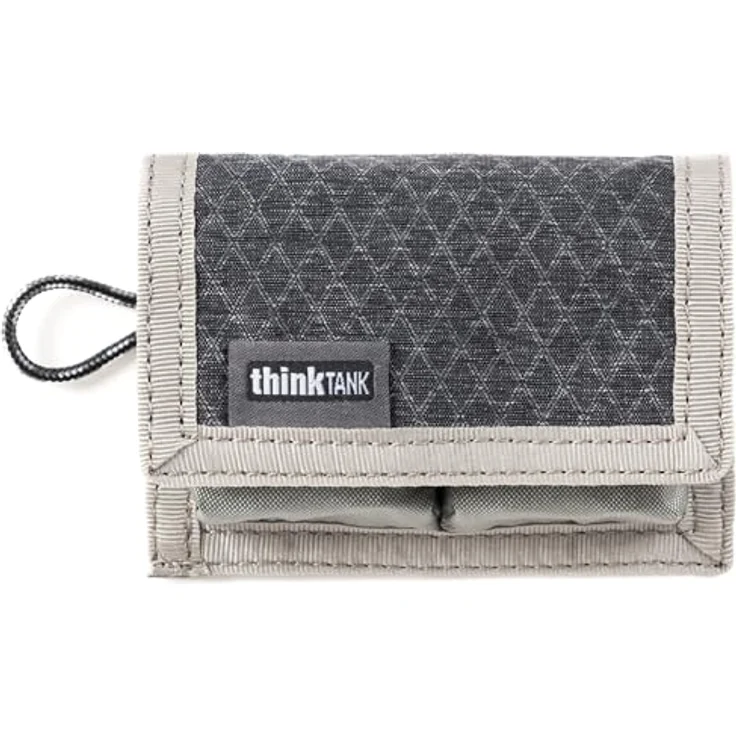 Think Tank Foto-Batteriehalter 2, faltbarer Kamera-Zubehör mit wetterbeständigem Doppel-Ripstop-Material, 10x7.5x2 cm – Bild 3
