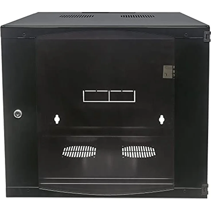 Intellinet Wandverteiler 6HE, 540x450mm, Schwenkrahmen, schwarz, für Wandmontage, max. 30 kg нагрузка – Bild 3