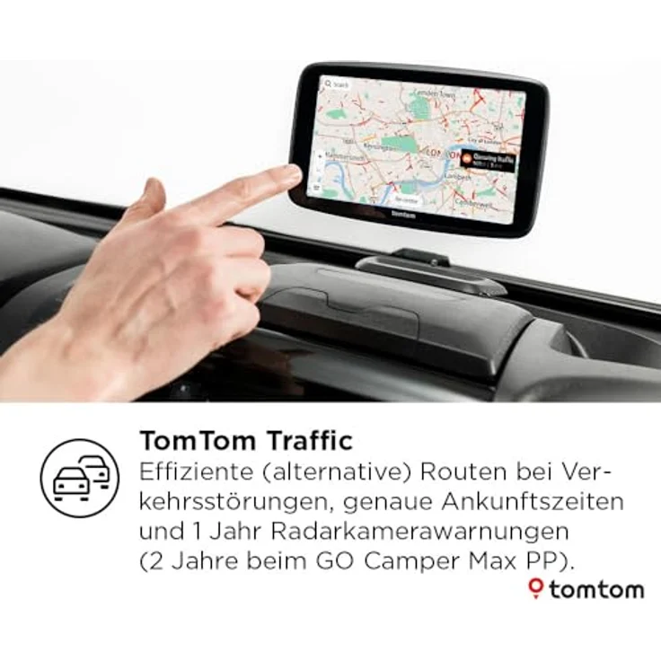 TomTom GO Camper Max (2te Gen.) 17,8 cm (7 Zoll) Navigationsgerät, 32 GB Welt, 1024 x 600 Pixel – Bild 6
