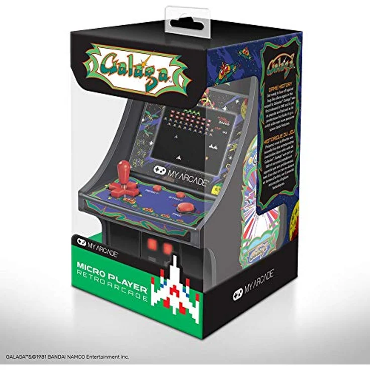 dreamGEAR Micro Player Galaga Retro, LCD-Spielkonsole im klassischen Design – Bild 7