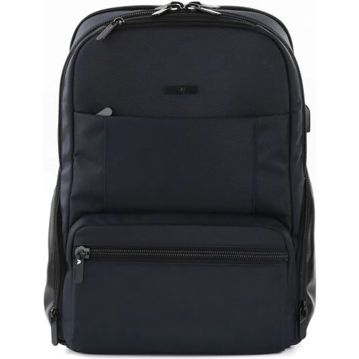 Roncato Agency Rucksack mit Laptopfach, 44 cm, 100% Polyester, dunkelblau