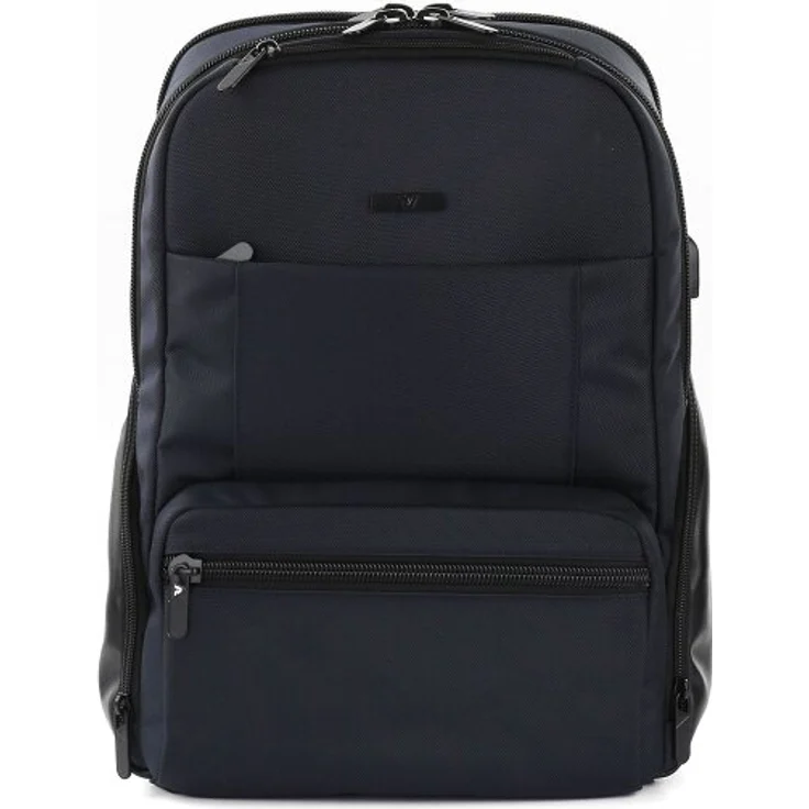 Roncato Agency Rucksack mit Laptopfach, 44 cm, 100% Polyester, dunkelblau