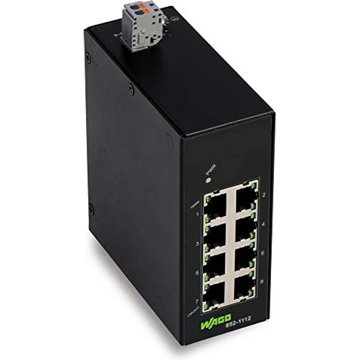 Wago 852-1112 Industrial Ethernet Switch 10/100 / 1000MBit/s – Bild 1