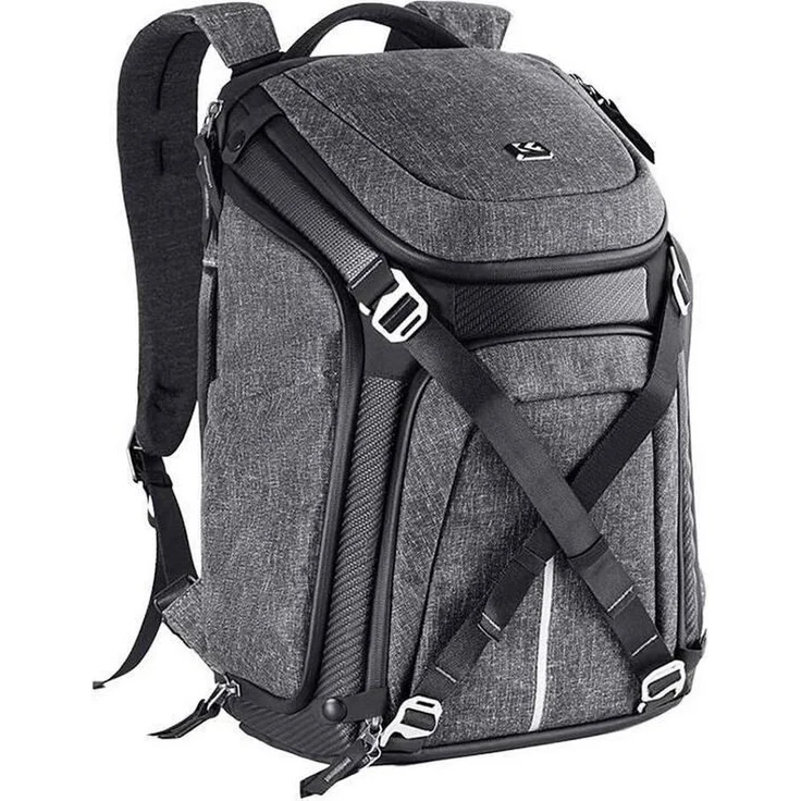K&F Concept Alpha 25L Backpack, Fotorucksack für 2 Kameras und 4 Objektive, wasserabweisend mit abnehmbarem Schultergurt