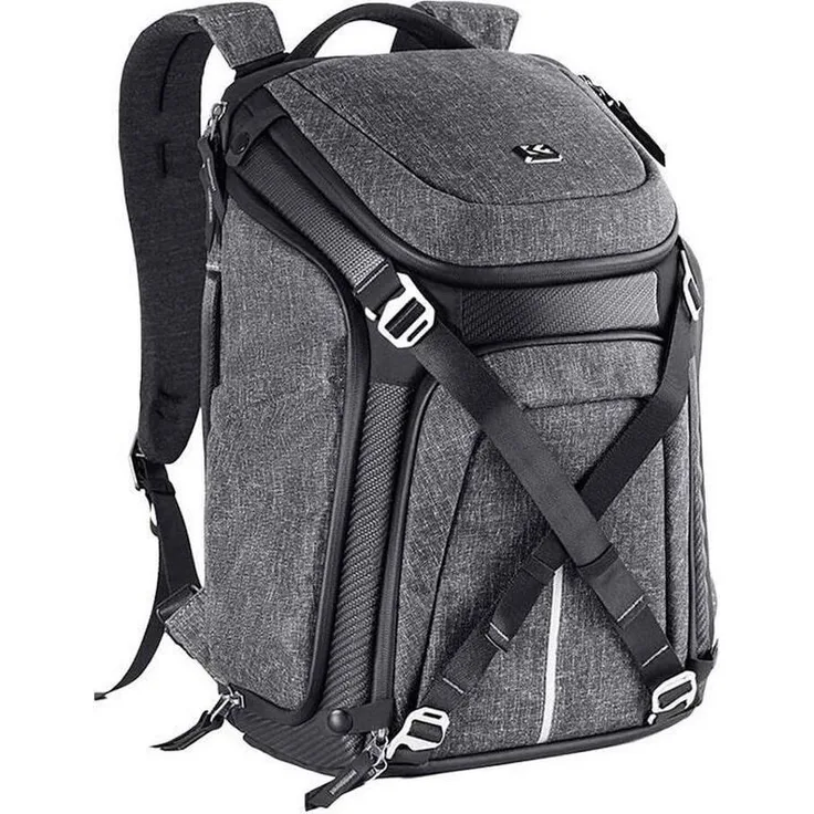 K&F Concept Alpha 25L Backpack, Fotorucksack für 2 Kameras und 4 Objektive, wasserabweisend mit abnehmbarem Schultergurt